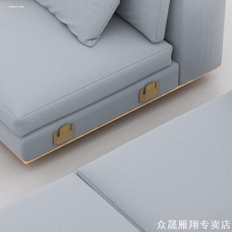 特大号沙发插片山字插片二合一沙发铰链连接配件家具铁挂扣床扣片