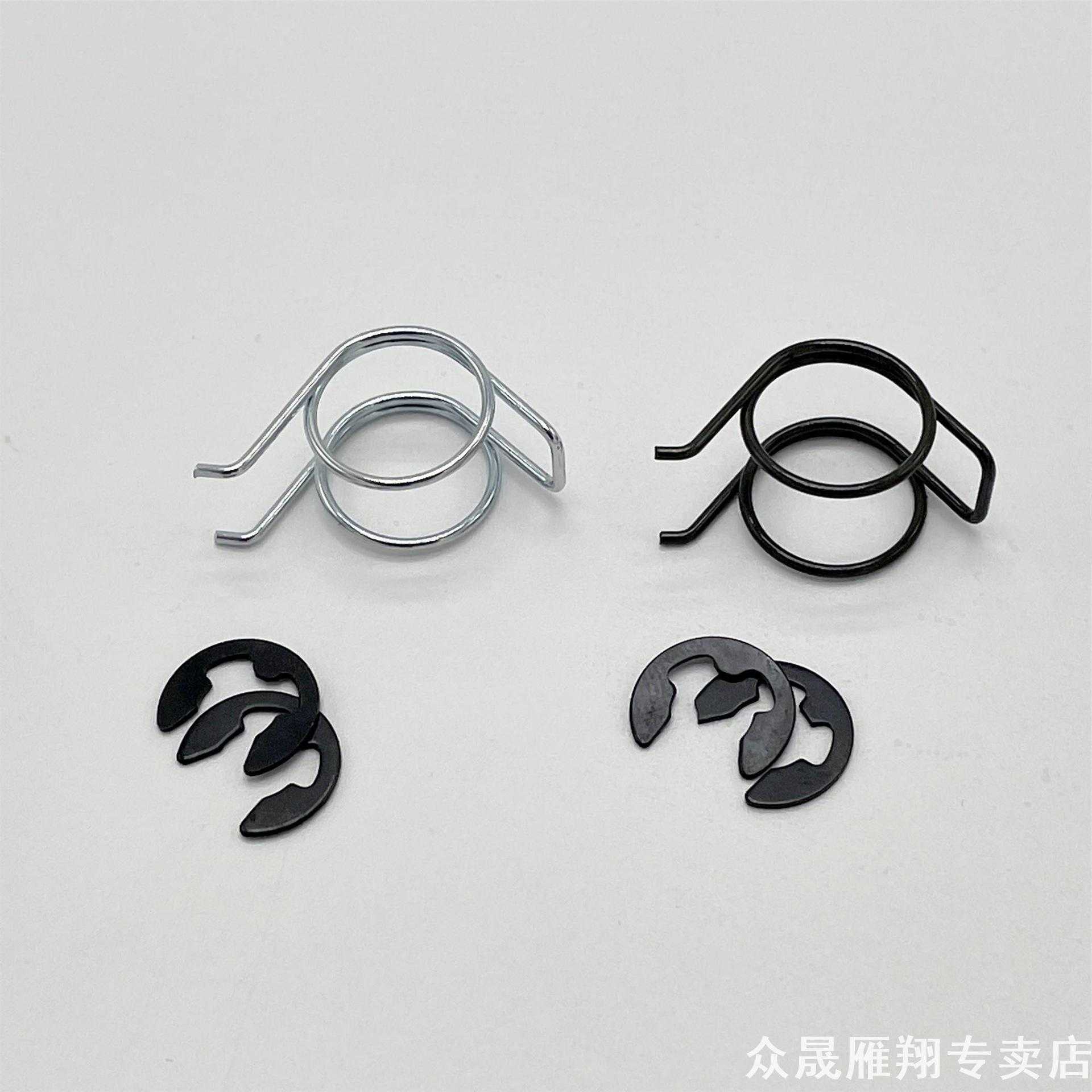 适用电动车前后小鸟回位包缝机刹车把手复位前后把手柄双扭簧卡
