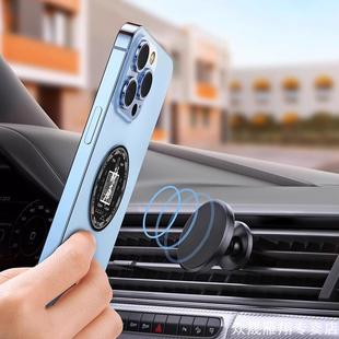 车载支架引磁贴片金属吸引手机架热磁黑色磁片铁磁强力汽车导航