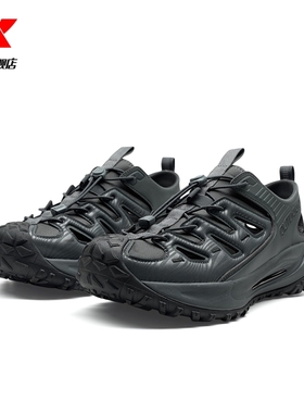 特步飞石户外鞋男2025夏季休闲轻便溯溪鞋一脚蹬凉鞋975219500001