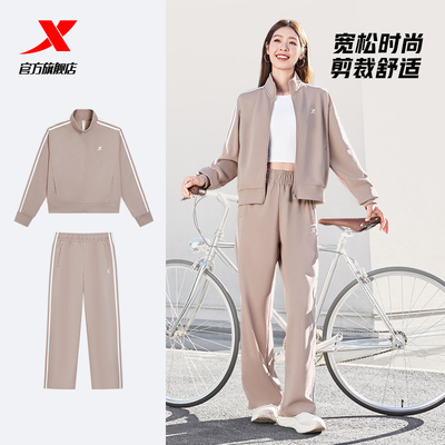 特步运动套装女2025年新款