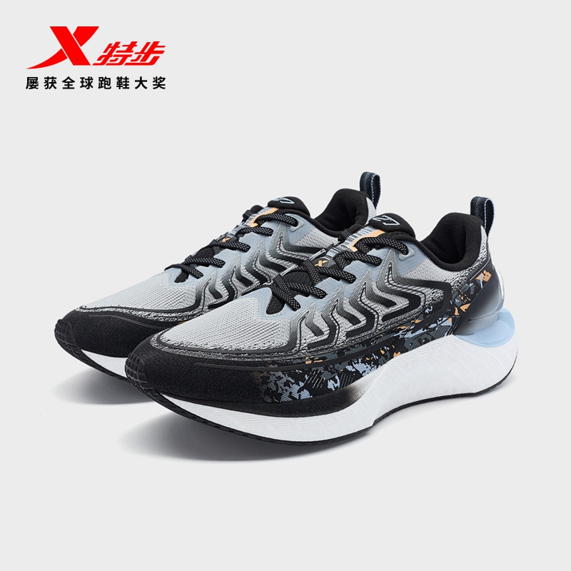特步风火27代跑鞋男2023年冬季运动鞋减震回弹跑步鞋977419110052