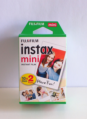 富士拍立得mini相纸方形相纸SQ系列WIDE系列一次成像胶片彩白边框