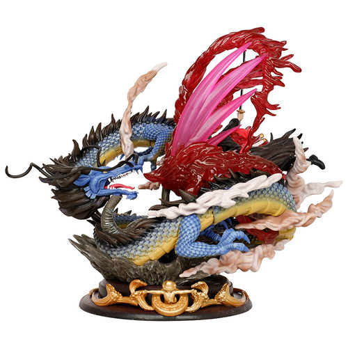 海贼王 GK 鬼岛篇场景青龙 索隆 VS 凯多 动漫周边手办模型盒装摆
