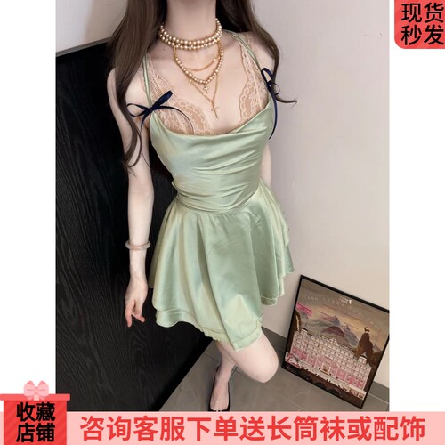 连衣裙小个子显瘦收腰短裙