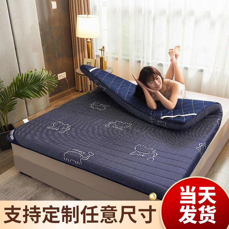 定制榻榻米床垫乳胶软垫宿舍1x1.9/1.2/1.35/1.5/1.8*2*2.2米褥子