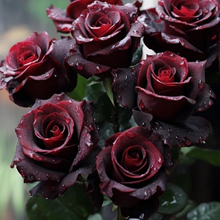 许木木盆栽月季蔷薇1加仑中苗带花苞包对版朱丽叶黑巴克伊芙系列