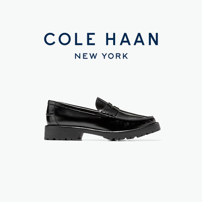 Cole Haan/歌涵 女鞋乐福鞋一脚蹬低跟小皮鞋单鞋W32811