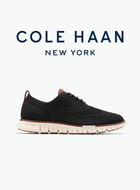 Cole Haan/歌涵 男鞋牛津鞋 透气针织网面鞋休闲鞋C39595