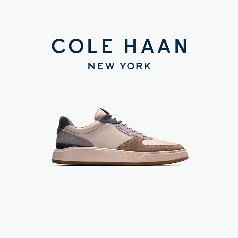 Cole Haan/歌涵 男士运动鞋 牛皮革拼接板鞋商务休闲鞋C43039
