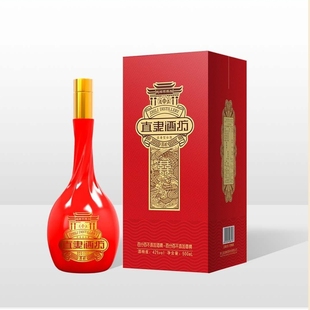 直隶酒坊喜悦42度高度光瓶粮食酒整箱特价浓香型500ml*6瓶