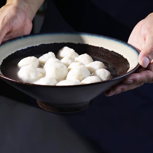 早渔人家鱼丸草鱼制作漂圆更软嫩