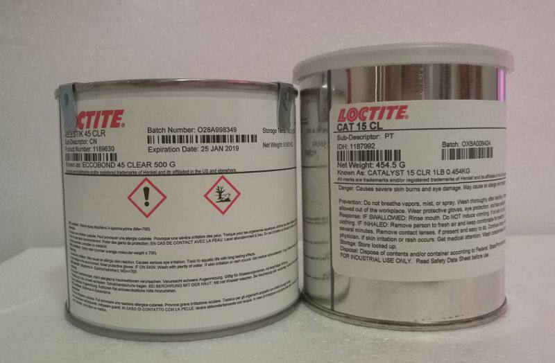 乐泰 loctite Ablestik 45CL和15CL透 明爱玛森康明45CL 15CL