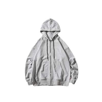 冬季加绒加厚外套男年新款防风衣胖子加肥加大码运动连帽春秋夹克