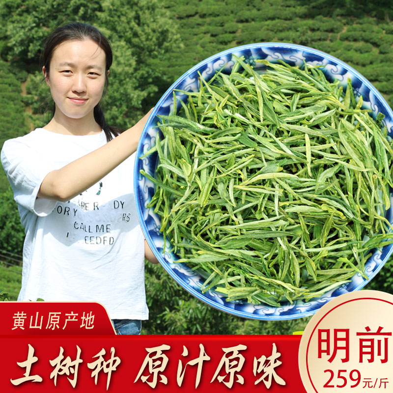 明前黃山毛峰綠茶2025新茶正宗安徽黃山土種高山毛峰蘭花香果香