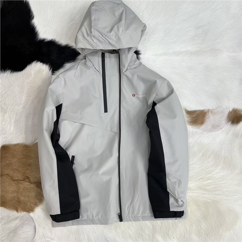 瑞士订单 户外鼻祖 男士秋冬连帽加棉斜插肩夹克外套薄款小棉服