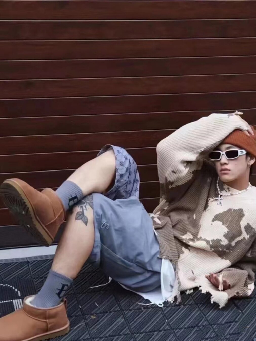 IN THE WINTER OF 2023 WANG YIBO IS A NEW POPULAR MENS CASUAL MINI SNOW BOOTS NON-SLIP AND WARM FUR AND AN INTEGRATED COUPLE MODEL