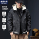 新款 男装 工装 休闲胖子加肥加大码 夹克外套男士 软壳冲锋衣男春秋季