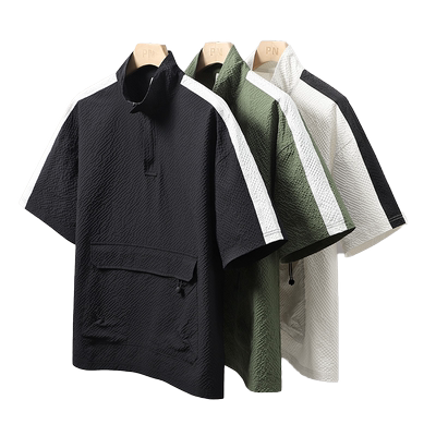 t恤男夏季短袖2025新款黑色