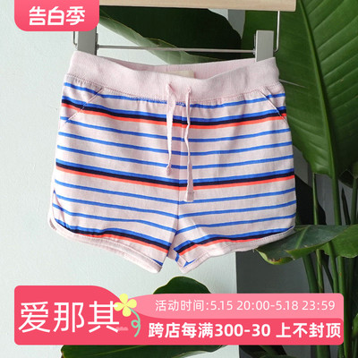 澳洲品牌女童短裤休闲裤夏季薄款