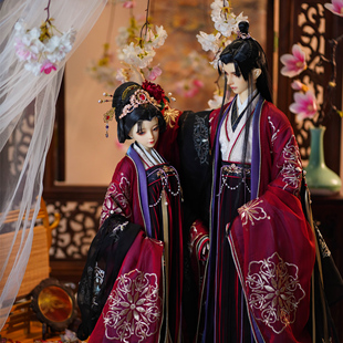 紫幽阁【红尘晚灯】男女通穿 BJD 古装 古风 娃衣三分 叔体 现货