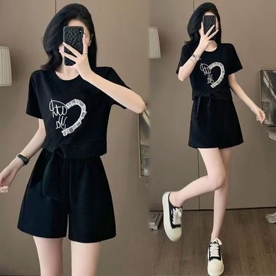 休闲运动套装女夏季2025新款