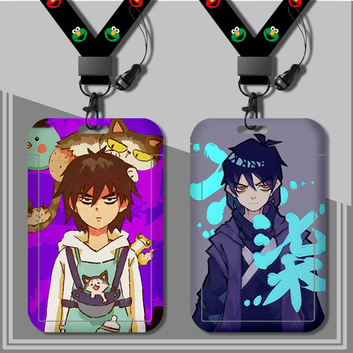 学生卡套校园卡公交工厂牌校牌套长短挂绳刺客伍六七魔刀千刃周边