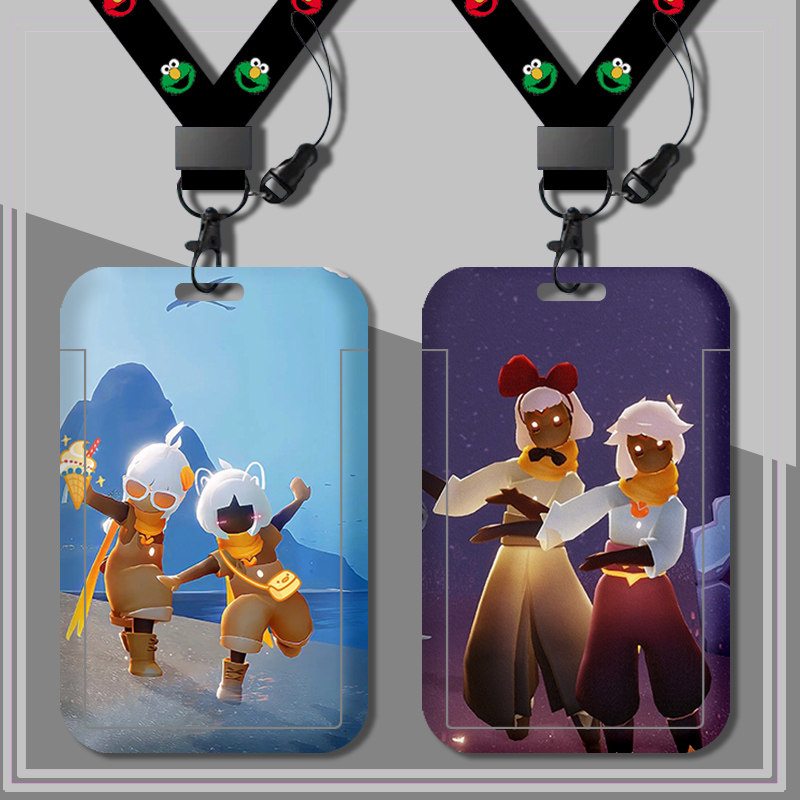 sky光遇卡套校园卡公交卡学生饭卡ins银行卡定制男女挂脖带挂绳