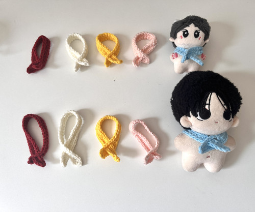 小围巾5cm&7cm&10cm棉花娃娃用配饰