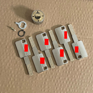 老式防盗门自动碰锁 18高C级多轨道锁芯