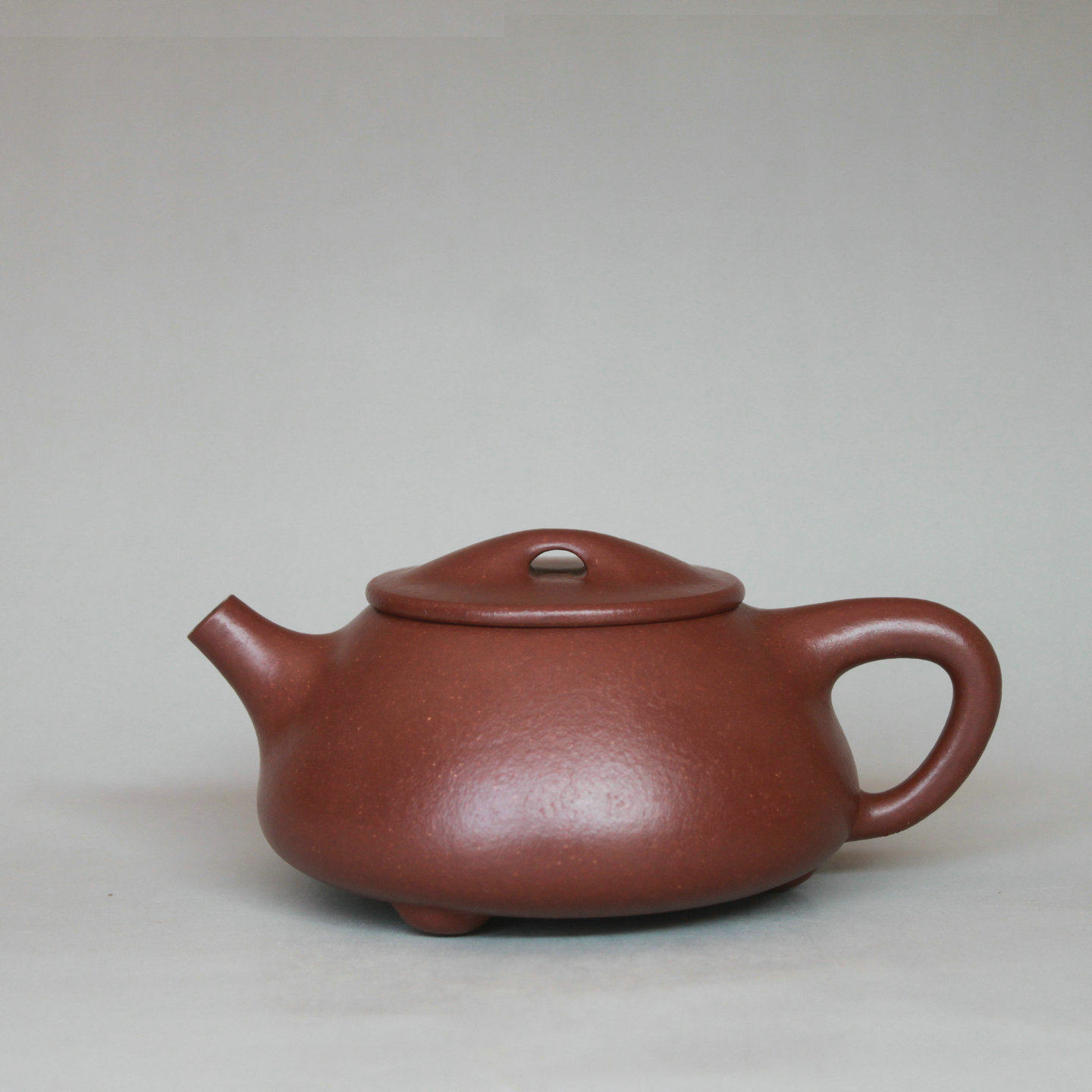 微瑕低价二手精品半手工助工原矿头槽清紫砂茶壶景州石瓢260CC