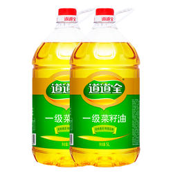 道道全一级菜籽油5L非转基因物理压榨自然清香百菜皆宜食用油