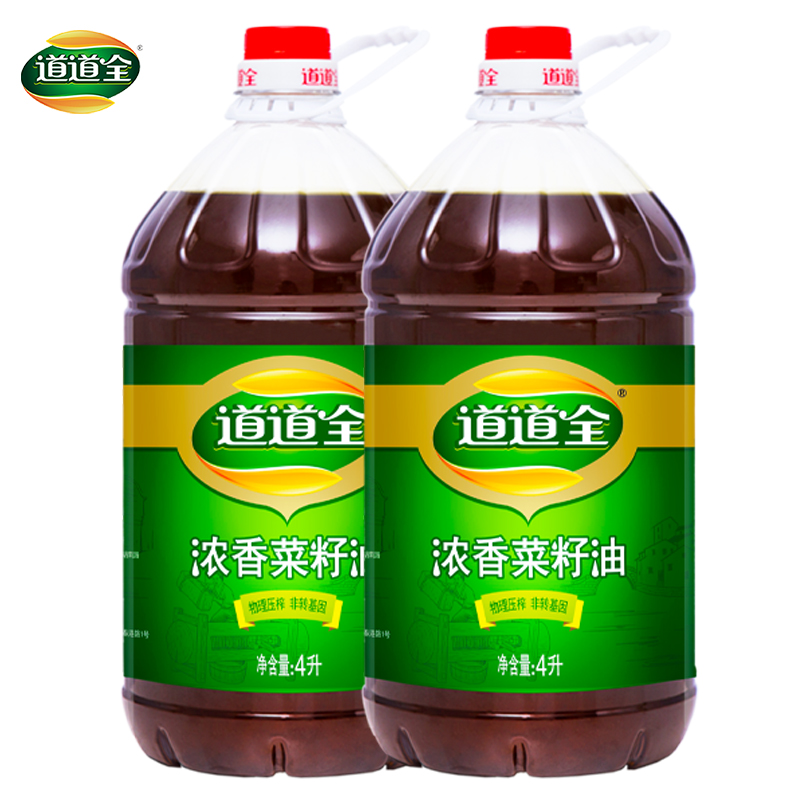 道道全浓香菜籽油组合装