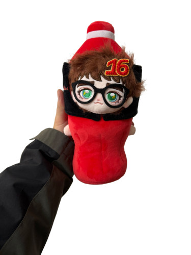 围场猫咪F1乐扣LEC毛绒玩偶娃娃生日礼物赛车周边礼物