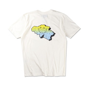 T纯棉面料比利时小图短T比利时制 比利时Howlin Logo 白色