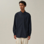 Broad精梳棉水洗衬衫 日本ATON Suvin