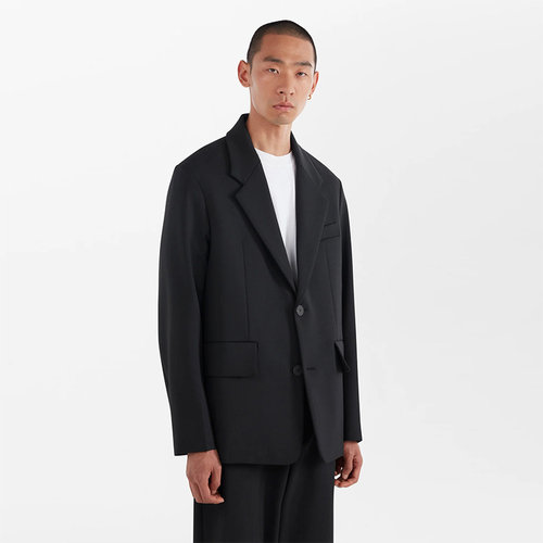 低调奢华经典黑色西服夹克外套