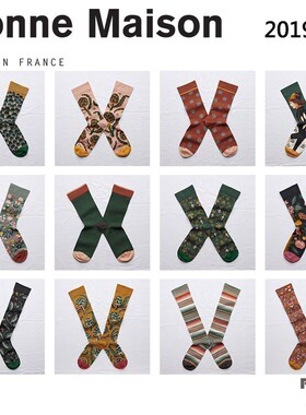 法国Bonne Maison Mandragore优雅的曼陀羅草系列中统袜秋冬MG