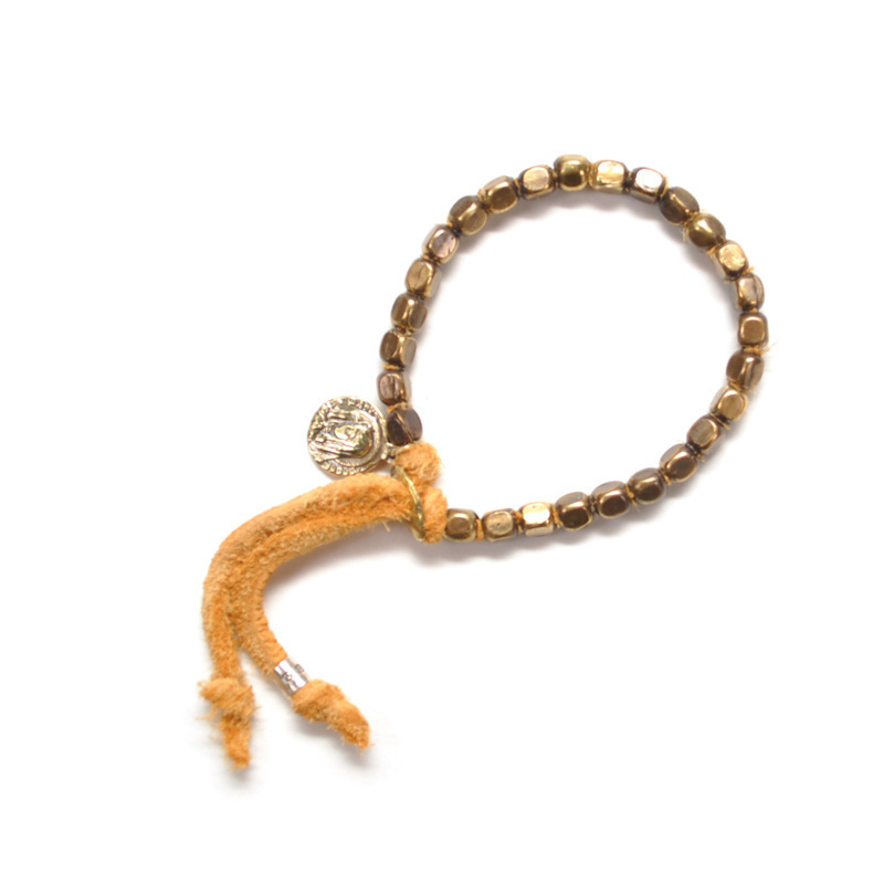 日本ampjapan手链中性黄铜简约