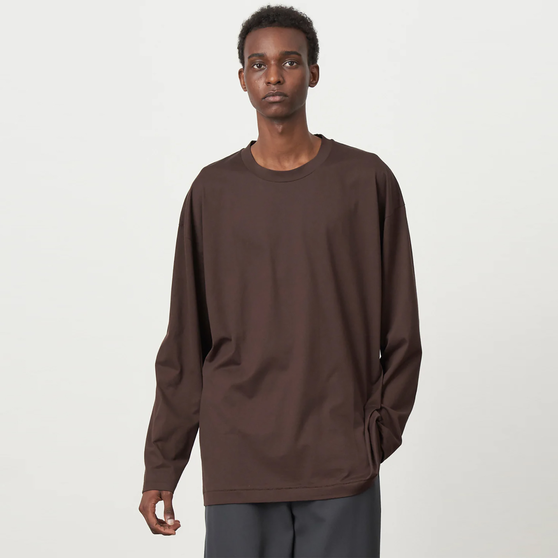 日本ATON宽松印度手摘棉柔软T恤