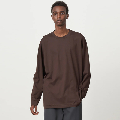 日本ATON宽松印度手摘棉柔软T恤