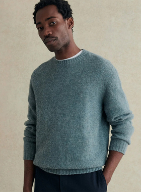 法国De Bonne Facture义大利编织羊毛毛衣