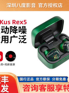 诺岱耳机Noble Rex5主动降噪真无线蓝牙入耳式耳机TWS noble耳机