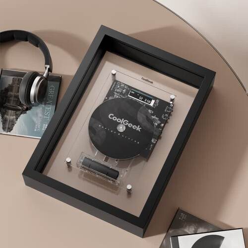 CoolGeekM1音乐画框CD机动态艺术挂画蓝牙播放器家居工业美学创意
