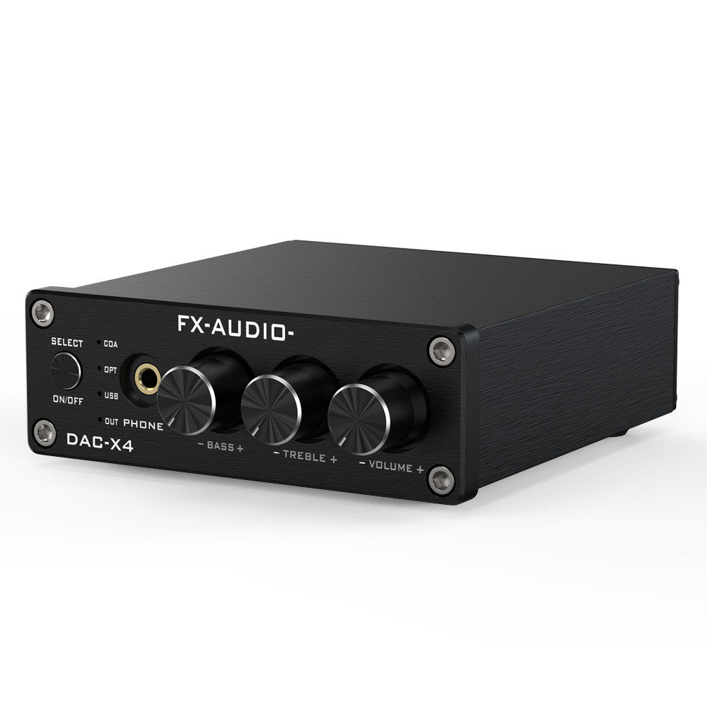 飞想DAC-X4发烧hifi无损USB解码器声卡光纤同轴输入DAC耳放一体机