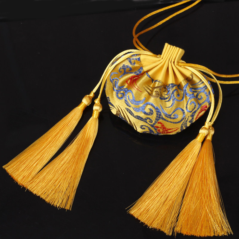 桂花古风礼品宫廷香囊荷包袋 流苏香包香袋 平安福袋汉服挂件配饰