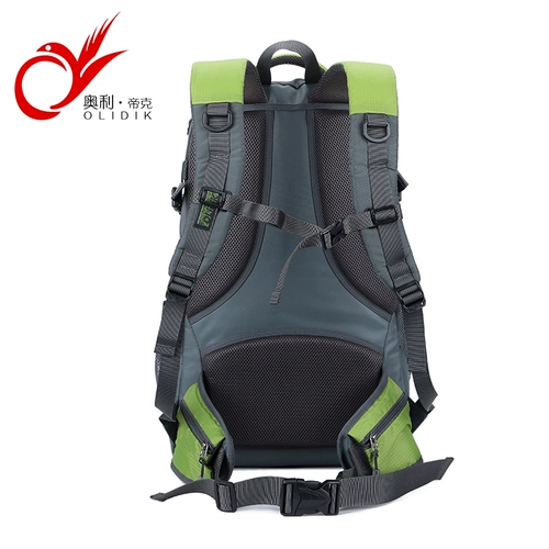 Рюкзак для скалозалания, водонепроницаемая износостойкая вместительная и большая сумка через плечо подходит для пеших прогулок для путешествий