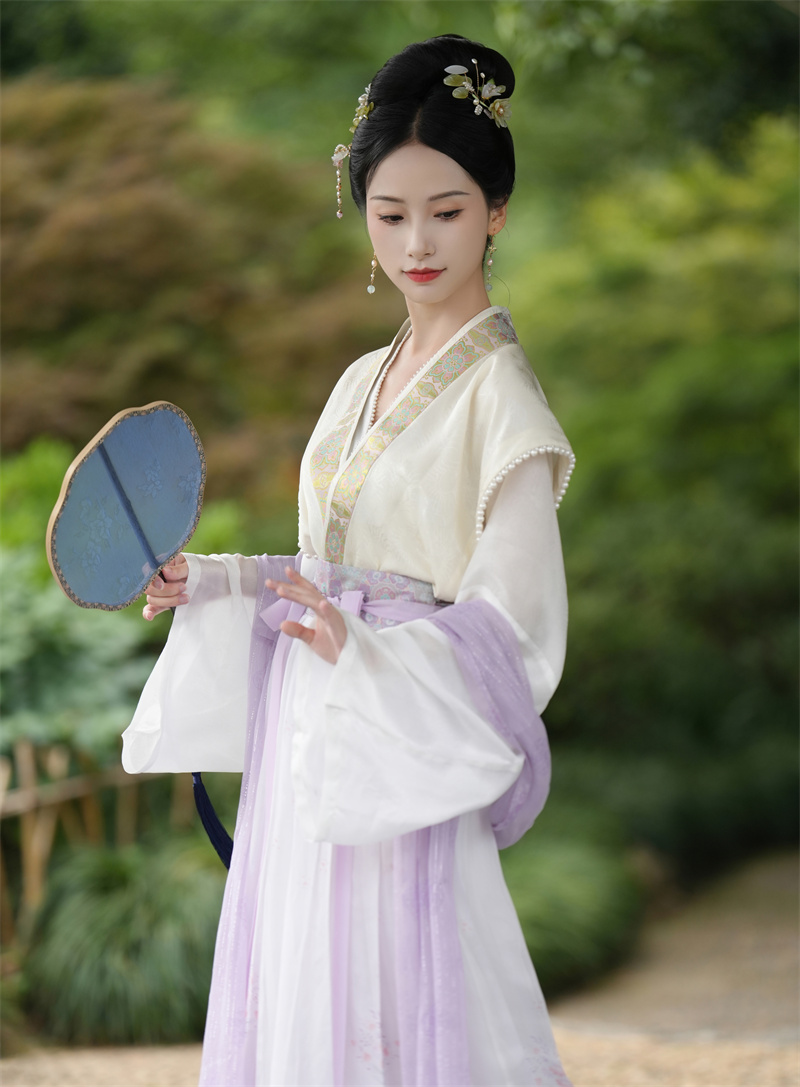 清欢宋制浅交领真丝日常春秋襦裙