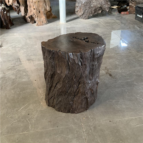 阴沉木乌木墩子花架树桩底座树桩