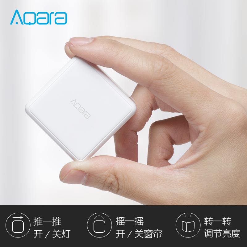 小米Aqara魔方控制器 智能家居控制器 遥控开关 控制开关|msdalam kategori elektronik/Electrician, Sistem Home Smart, Sistem kawalan kuasa, suis kawalan jauh - dari Buy2taobao.com untuk memberikan perkhidmatan ejen Taobao profesional membeli
